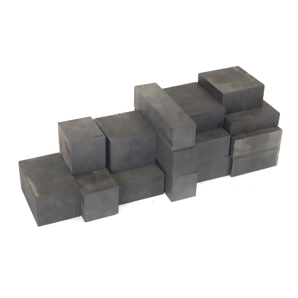 (Lot of 15) Poco Varying Sized Pieces 8.05lb Semiconductor Grade Graphite Blank