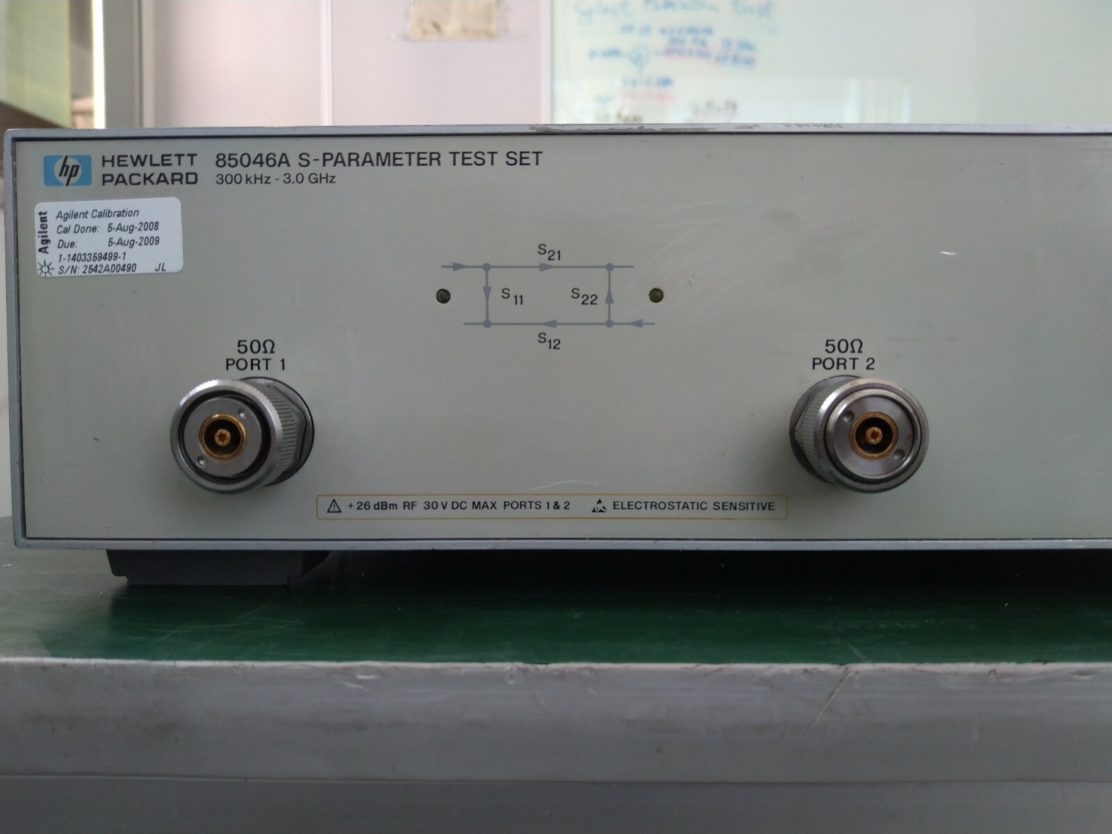 HP Agilent 85046A S-Parameter Test Set 300KHz to 3GHz