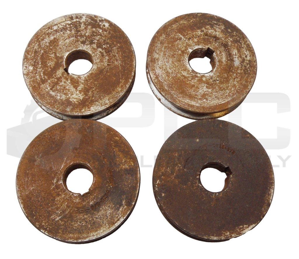 LOT OF 4 BROWNING OK25-5/8 SINGLE GROOVE SHEEVES