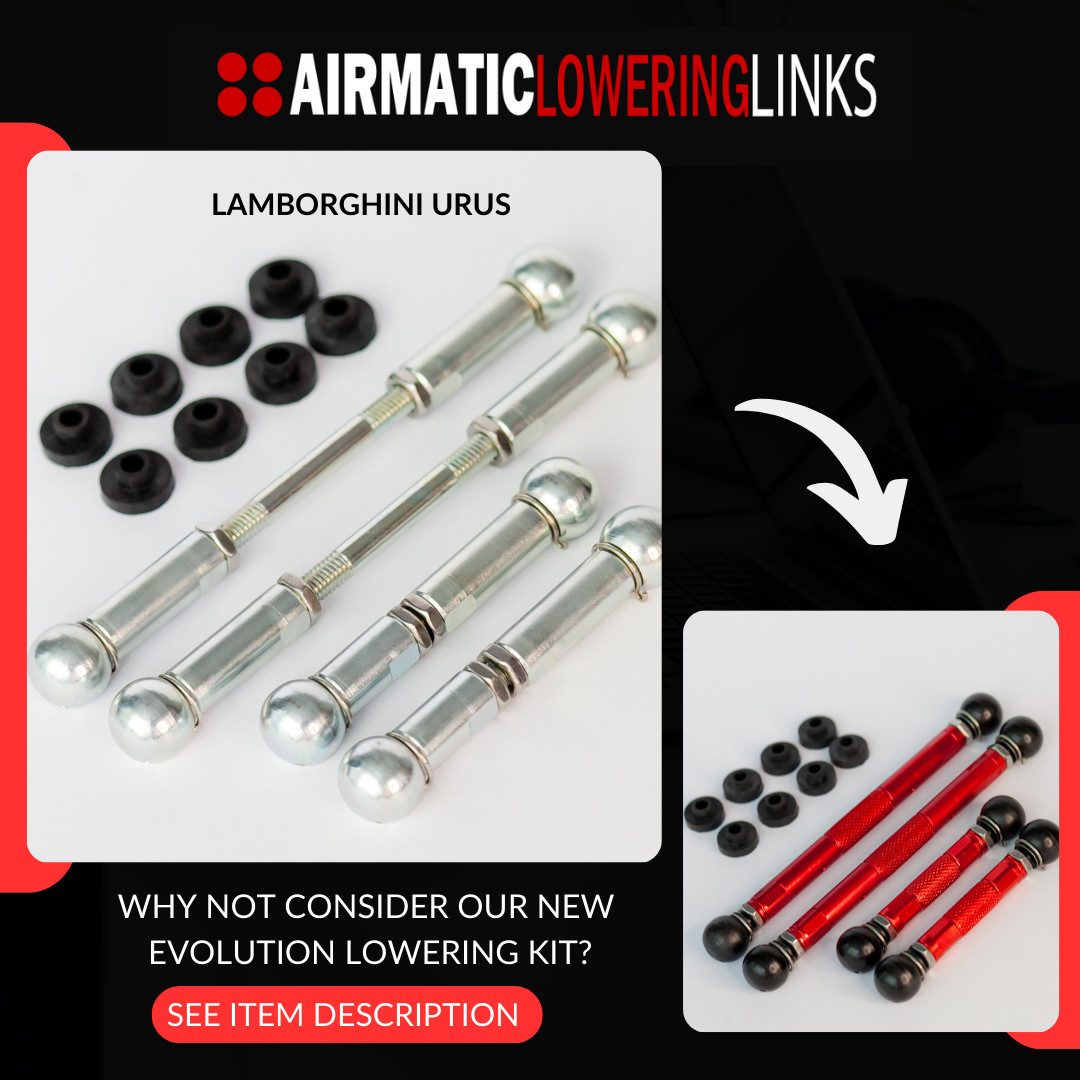 LAMBORGHINI URUS LOWERING LINKS KIT (PREMIUM FULLY ADJUSTABLE LINKS) MODULE