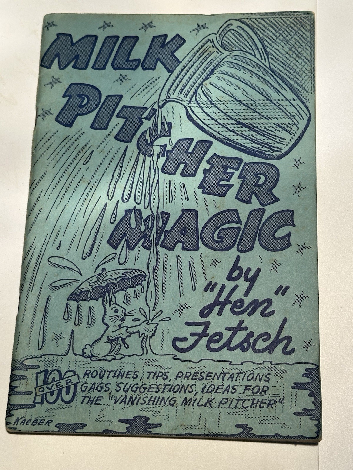Vintage 1946 Pitcher Magic book by "Hen" Fetsch (12C)