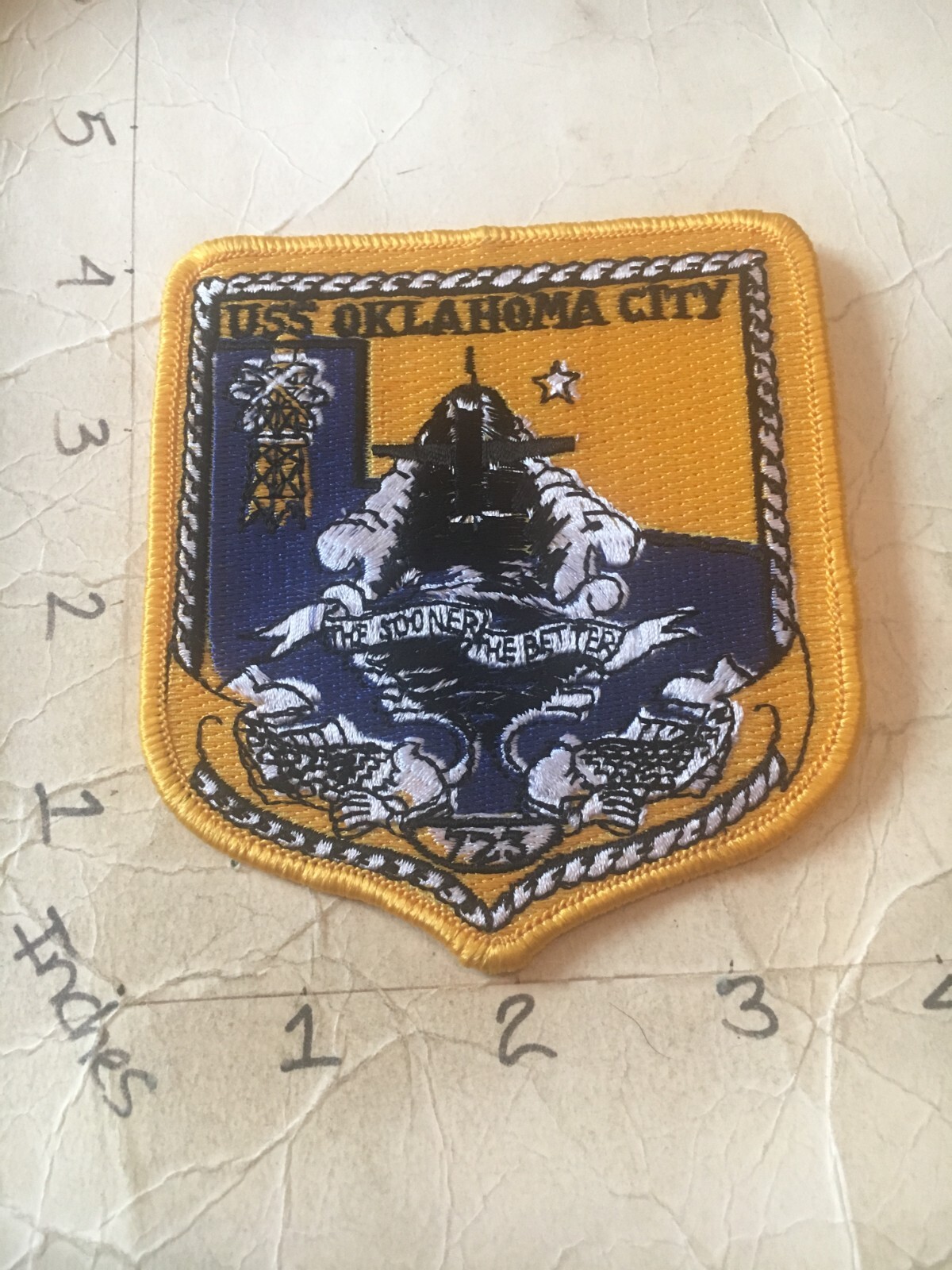 US Navy USS Oklahoma City SSN-723 Submarine patch 6/9/25