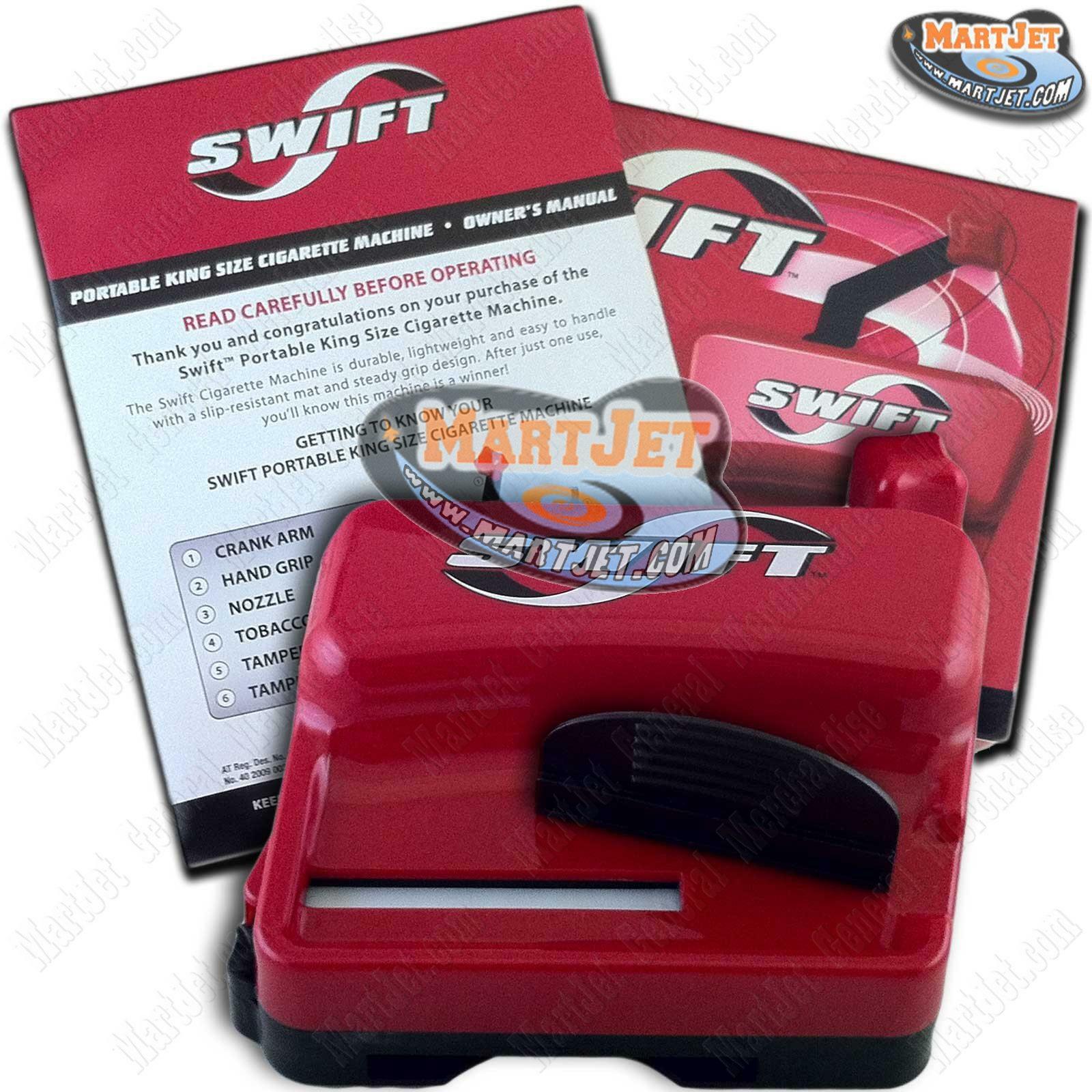 SWIFT Kings Regular 84mm Cigarette Maker Roller Rolling Making Injector Machine