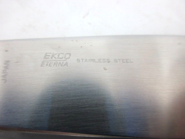 Ecko Eterna 3 piece meat carving set, mid century modern look, made in Japan