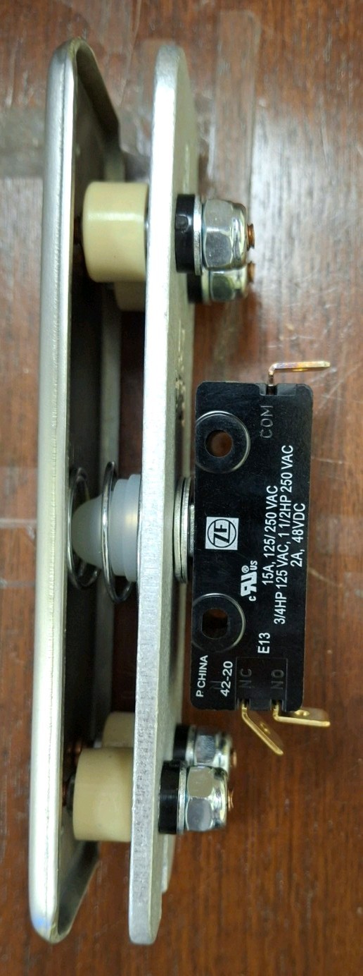 Mullion Mounted ADA Push Plate 941HP-MO 32D with Handicap Symbol