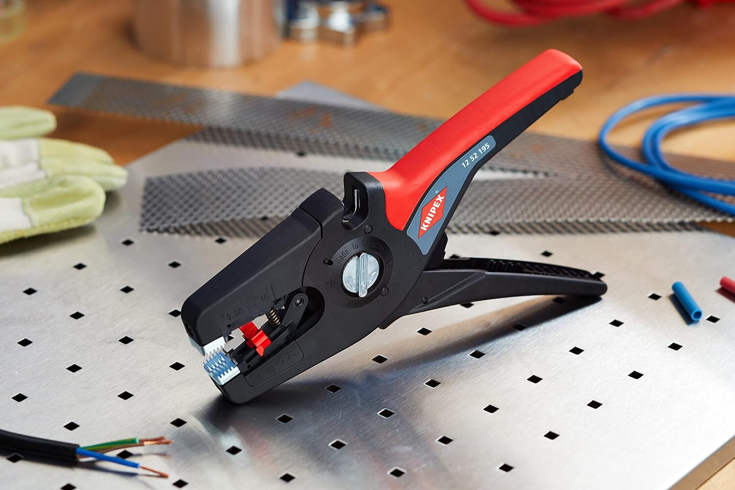 Knipex PreciStrip16 Wire Cable Stripper & Cutter 12 52 195