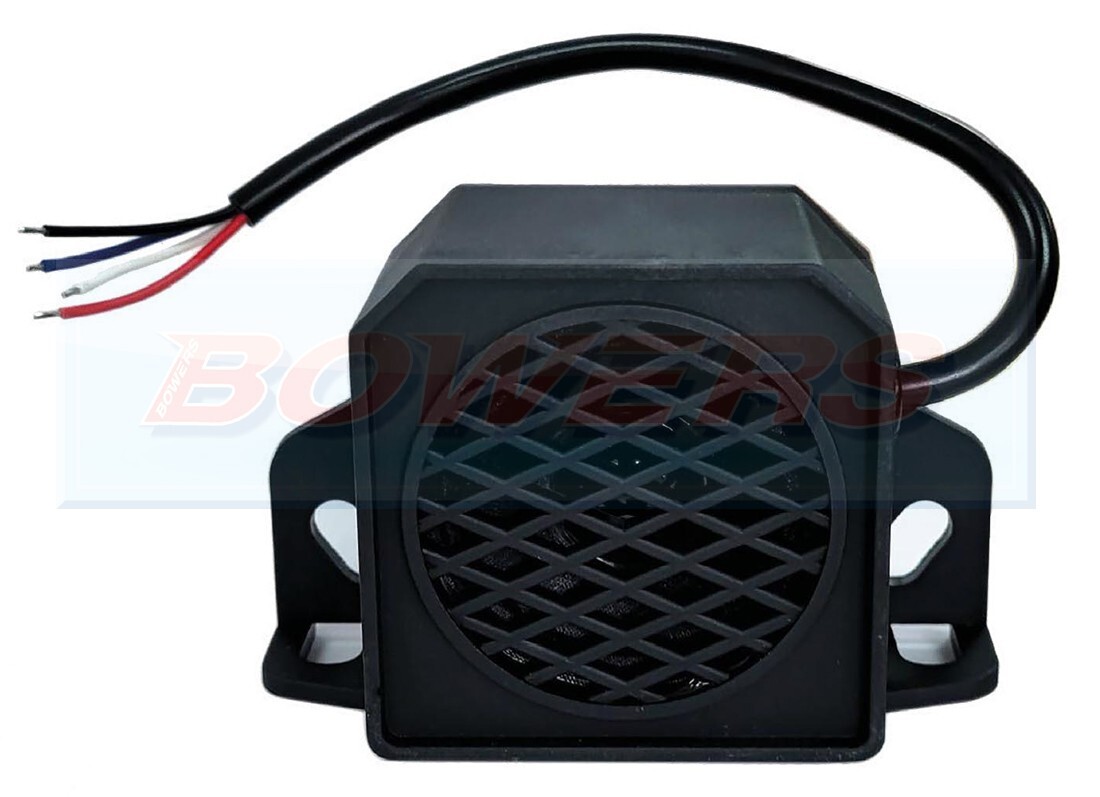 12v/24v Talking Speaking Left Turn / Right Turn And Reversing Alarm 97dB ECE R10
