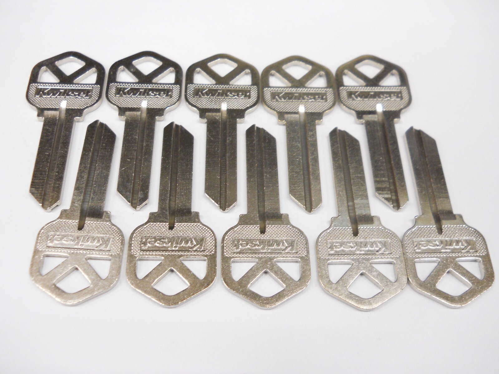 Kwikset OEM Original Logo KW1 Key Blank 1063KW 1176 Lot of 10