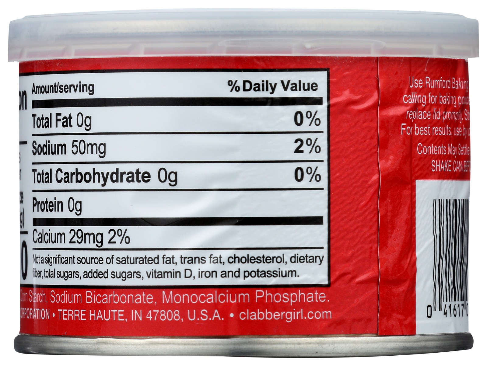 Rumford 4 Oz Baking Powder Double Acting 24 Pack