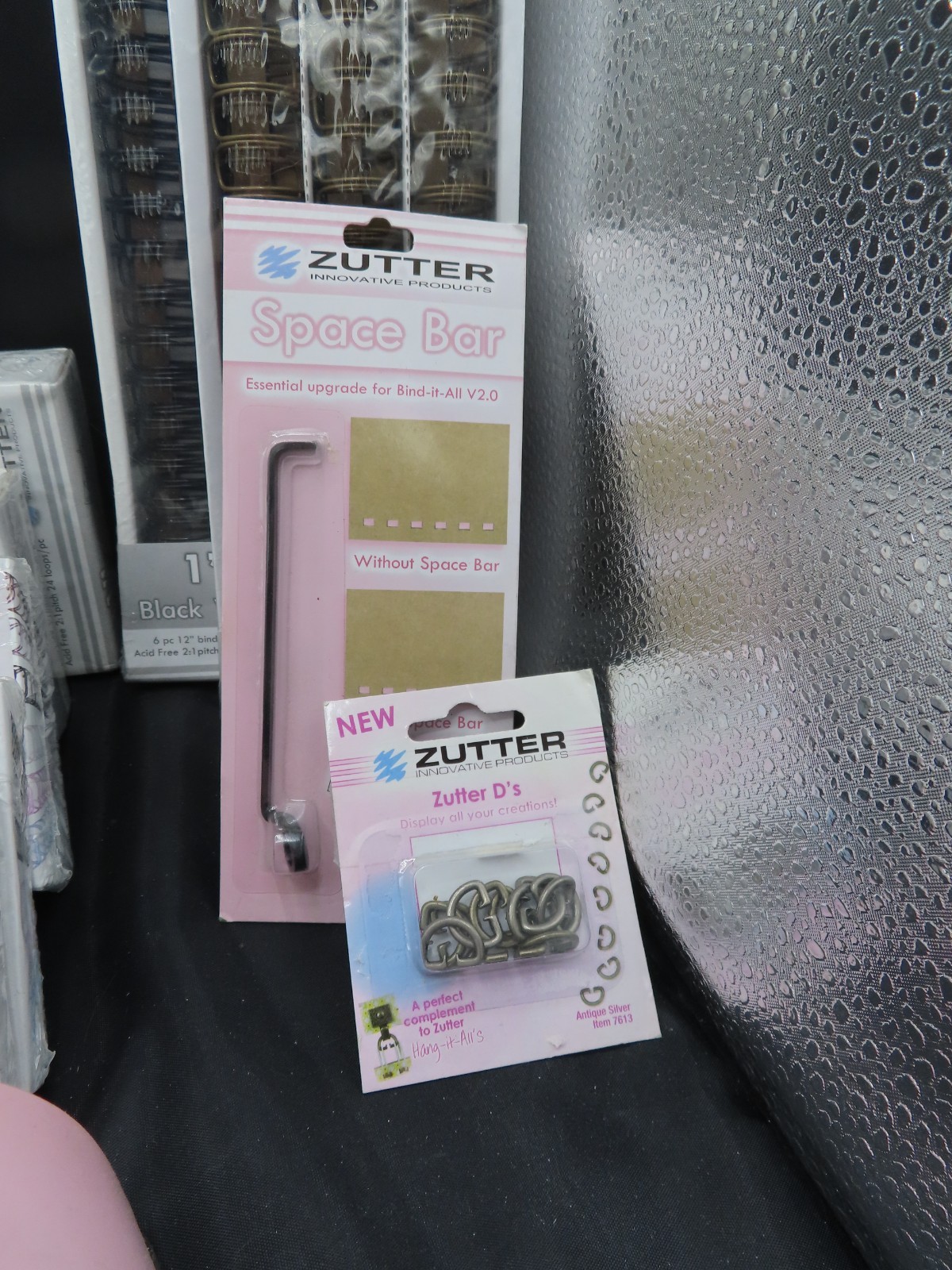 Zutter Bind it All V2.0 Machine and Spinner Album Kit. Various Supplies.