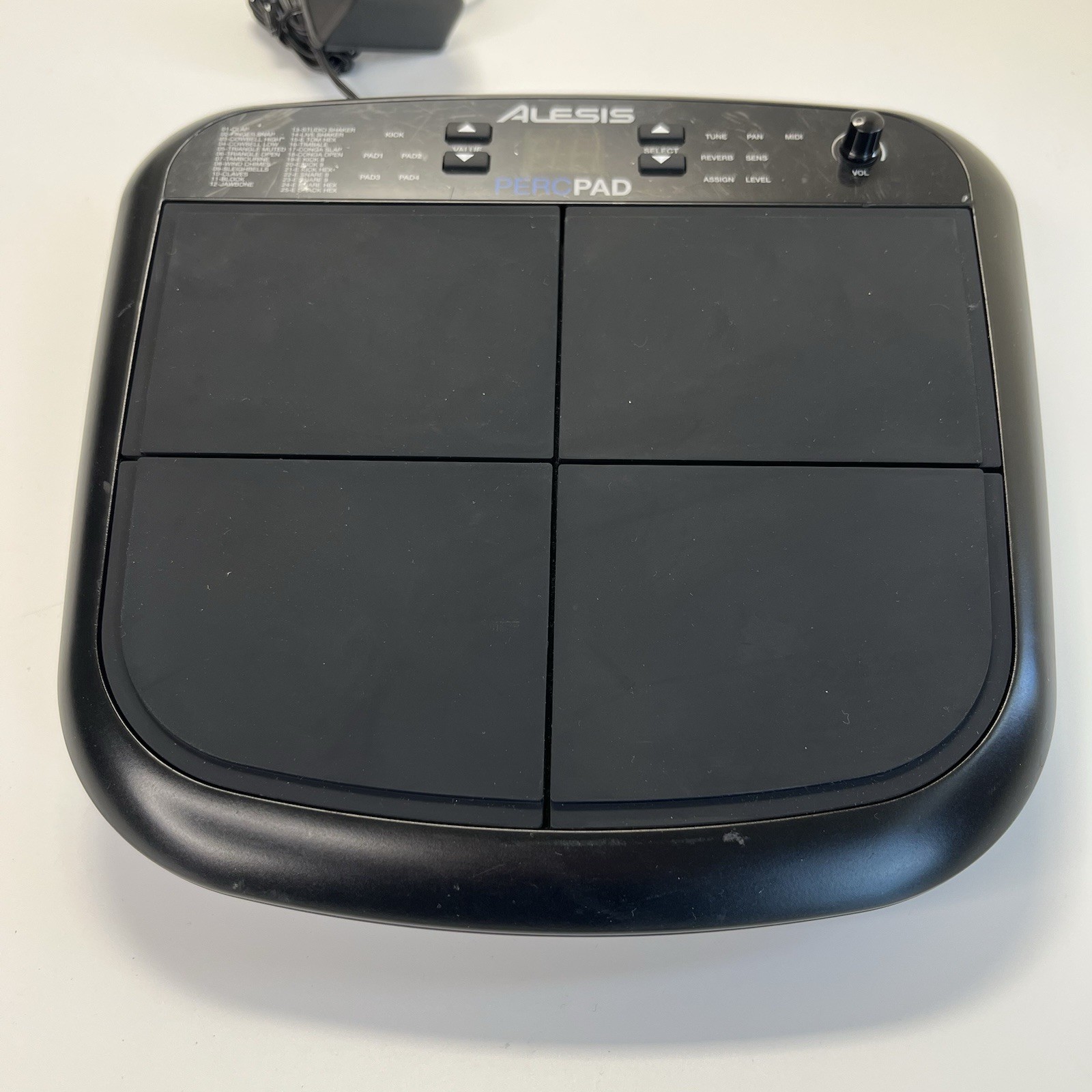 Alesis PERCPAD Percussion Pad TESTED/WORKING - With Adapter