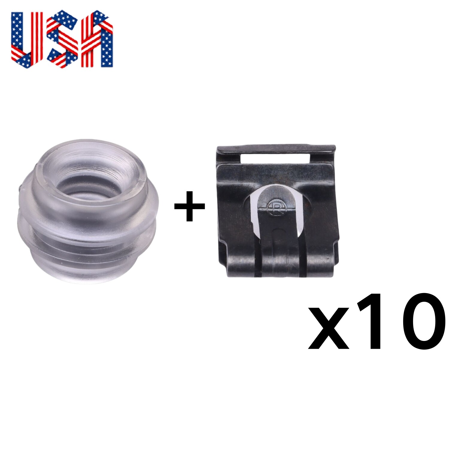 10X Gear Shift Rod Bushing Linkage Clip Set for Mercedes 1159920310 0009944160
