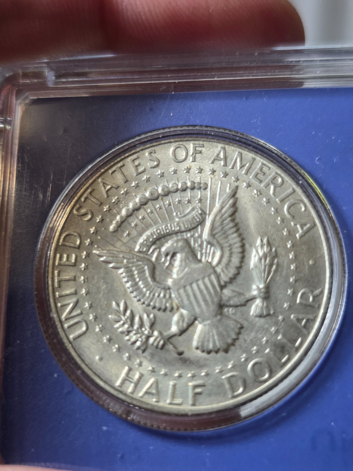 1967 us special mint set 5 coins half dollar replaced