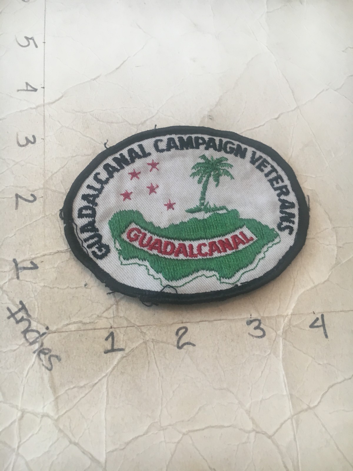 US Military Guadalcanal Campaign Veterans Patch 8/19/25