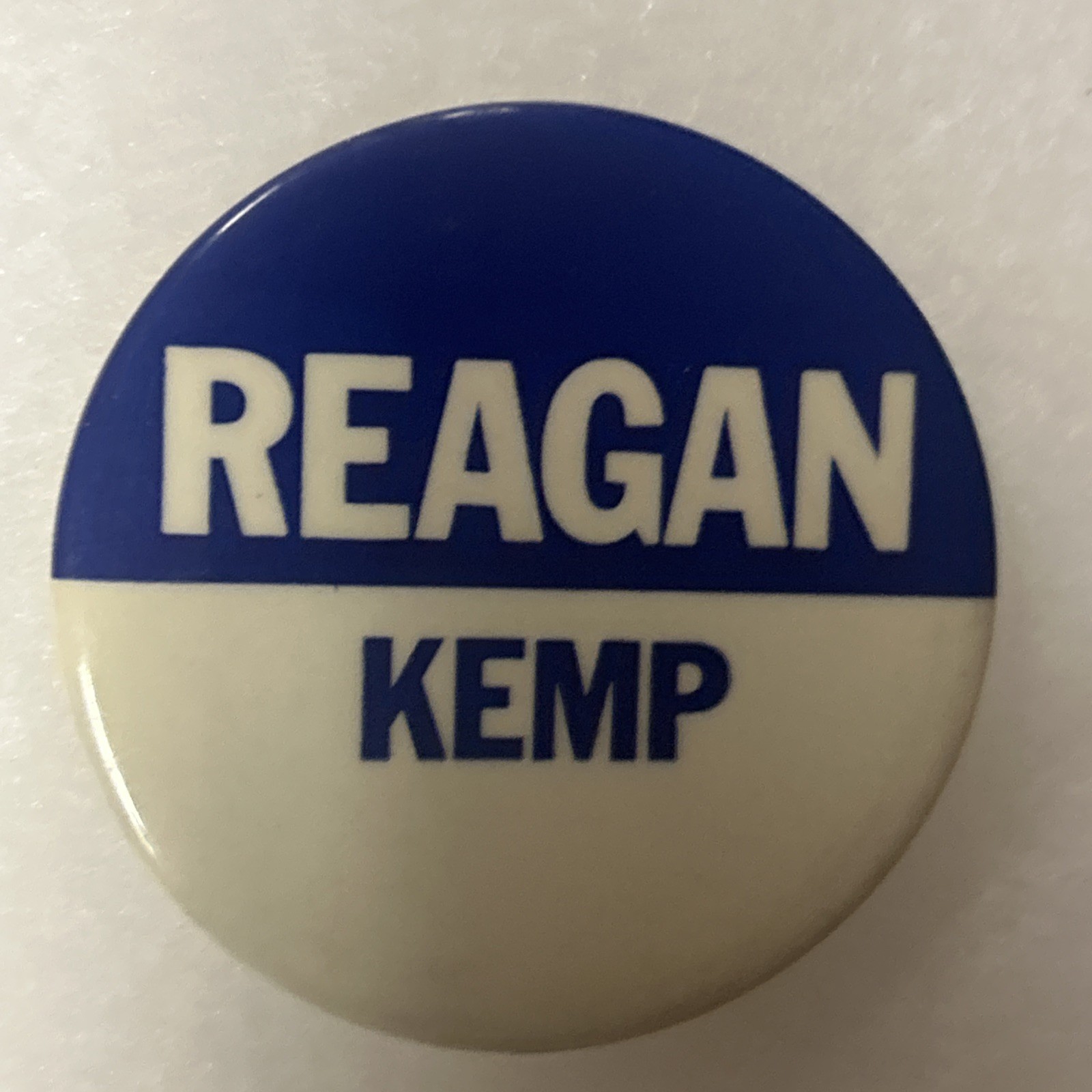 REAGAN KEMP  2 1/4” pinback button pin