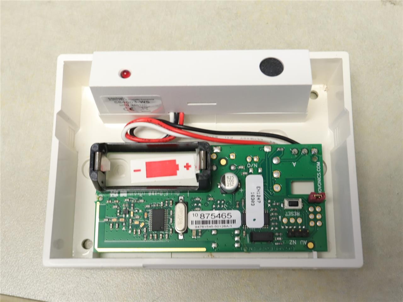 INVONICS EN1247 Glass Break Detector Transmitter
