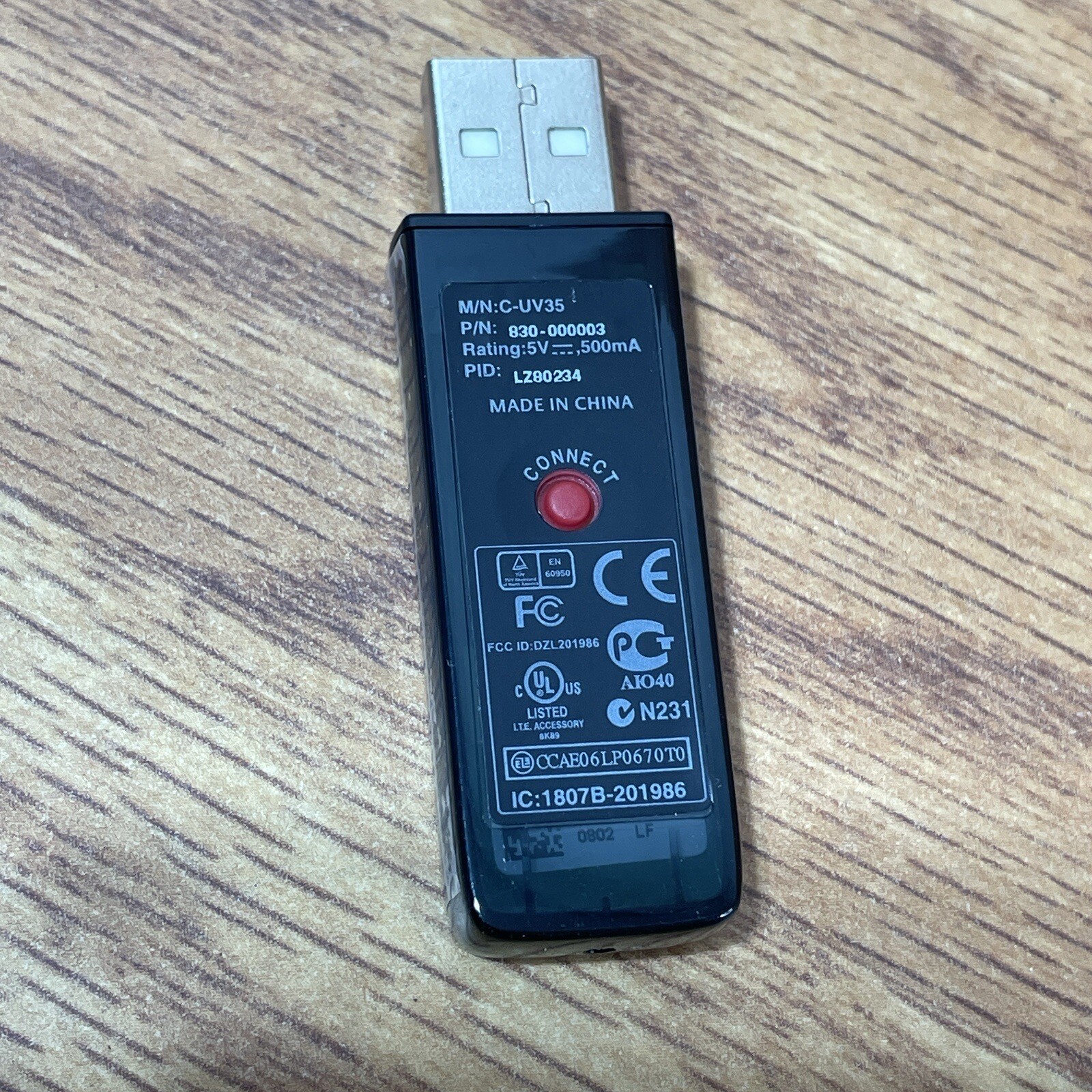 Logitech C-UV35 USB Bluetooth Receiver for Mouse Keyboard MX5000 MX5500