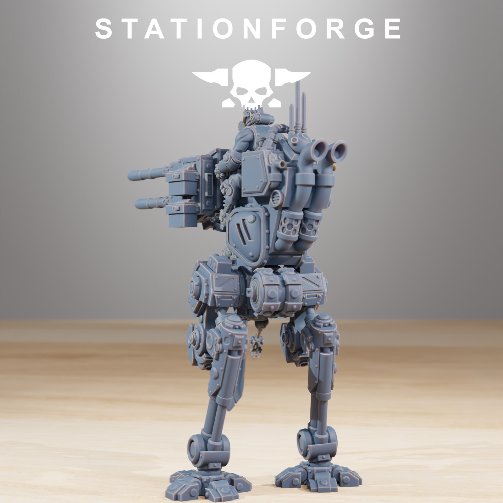 Scavenger Walker, Tech Strider, Mech Division, Station Forge