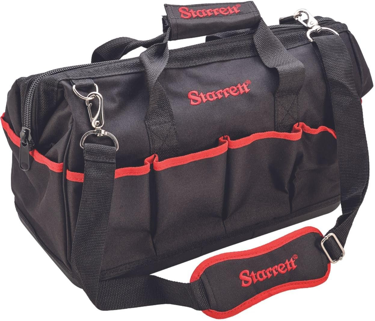 Durable Zippered Hand Tool Bag with Pockets - Medium Size for Easy Storage
