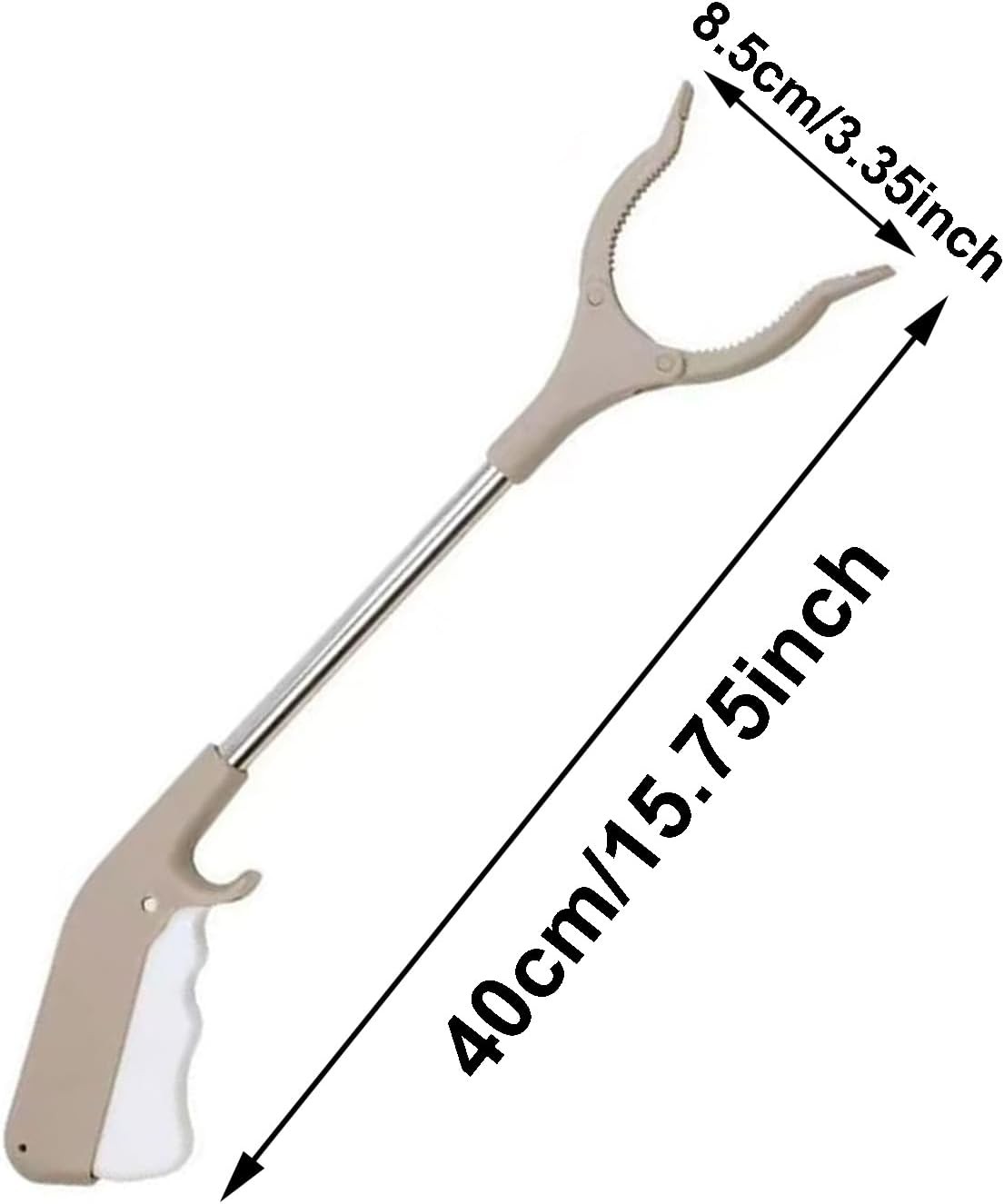 2 Pack Grabber Reacher Tool 16" Trash Picker Stick Claw Arm Extender