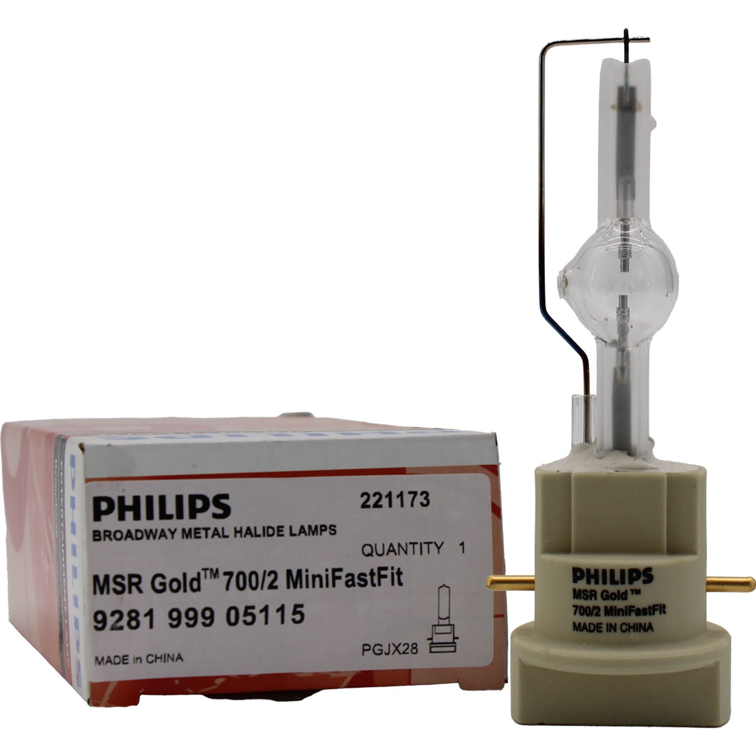 Philips MSR Gold 700/2 MiniFastFit Lamp for the Acme Xperior 700SZ Spot