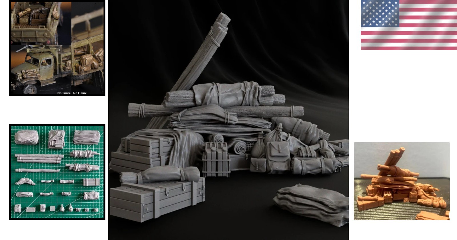 1/35 Scale Model Kit WWII