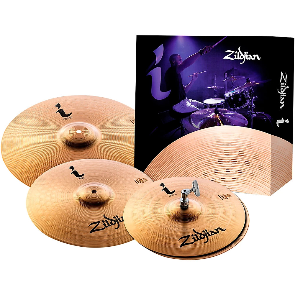 Zildjian I Series 13", 14", 18" Essentials Plus Cymbal Set