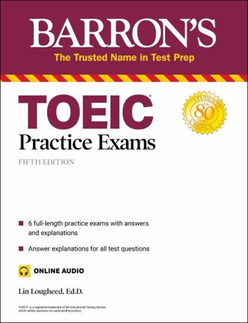 TOEIC Practice Exams with Online Audio Paperback Lin Lougheed