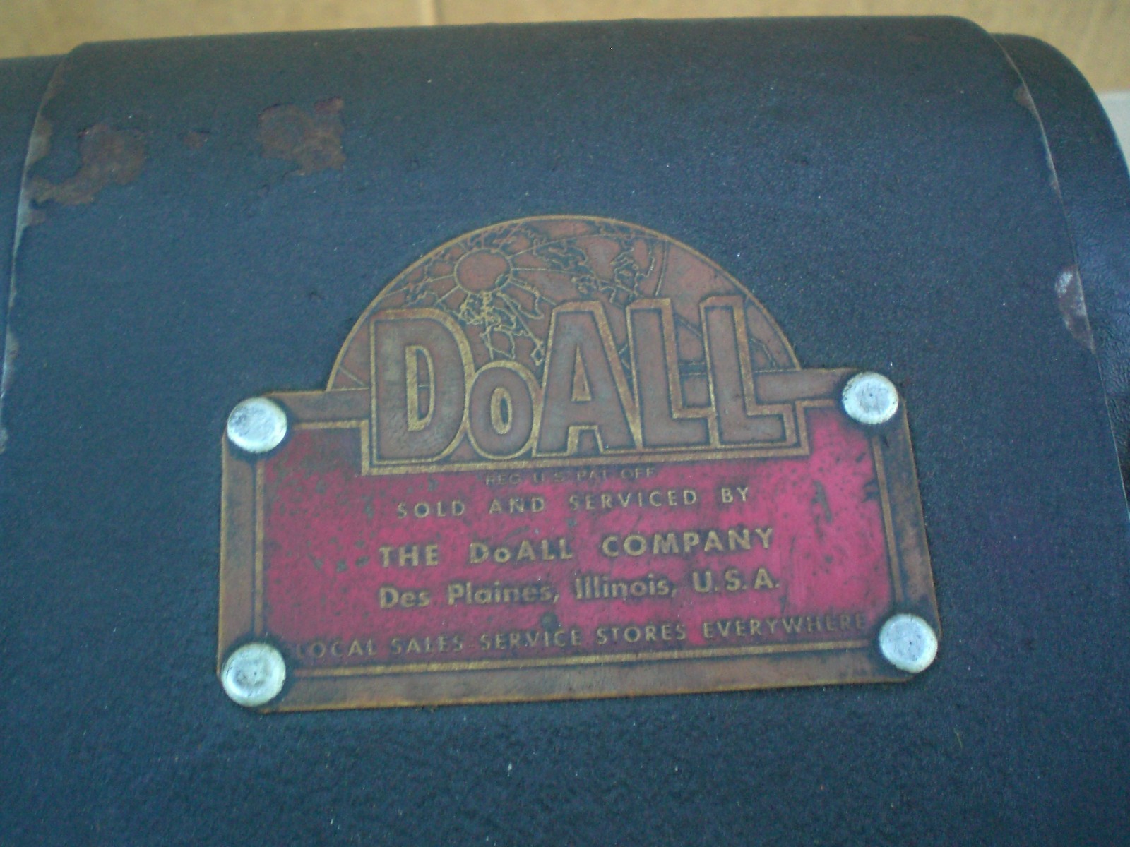 DoAll Electric Spin grinding Machine