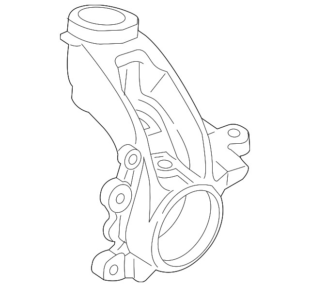 Genuine Ford Steering Knuckle DV6Z3K186A