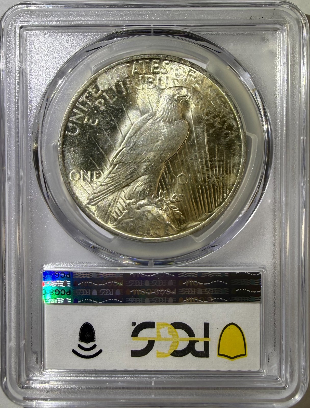 1922 $1 Peace Silver Dollar PCGS MS63 (746)