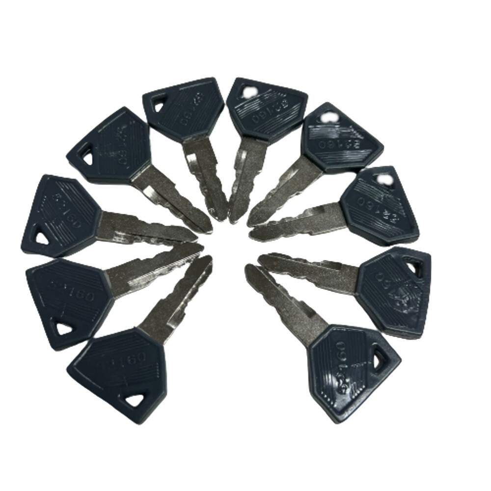 10 Pc 52160 198360-52160 198162-52150 AM879480 194155-52160 Key For Yanmar Deere