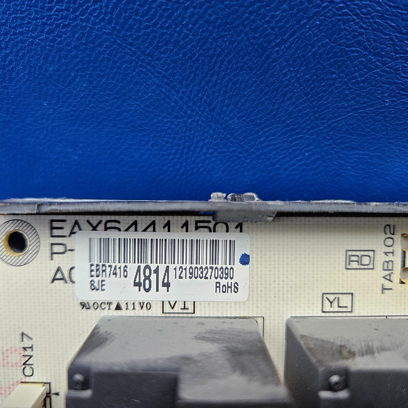Genuine LG Range Oven Relay Board # EBR74164814