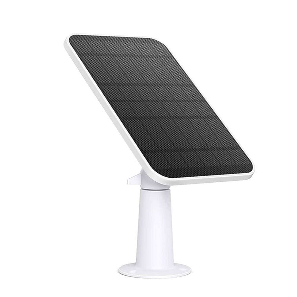 4W Solar Panel for Eufy Eufycam Cam E/2C/E/2 Pro Wall Mount W/ 9.8ft Power Cable