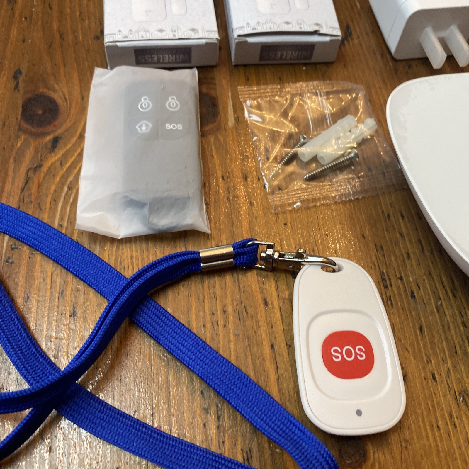 Five Diamond Security 3G Alarm System Touch Keypad, Two-Way Talking, Key Fob