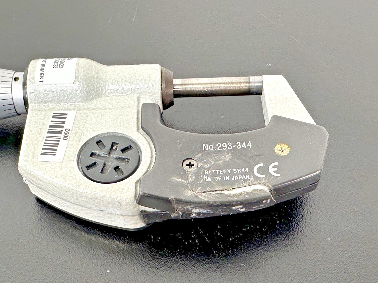 Mitutoyo 293-344 Digital Micrometer 0-1" IP65 Used Untested