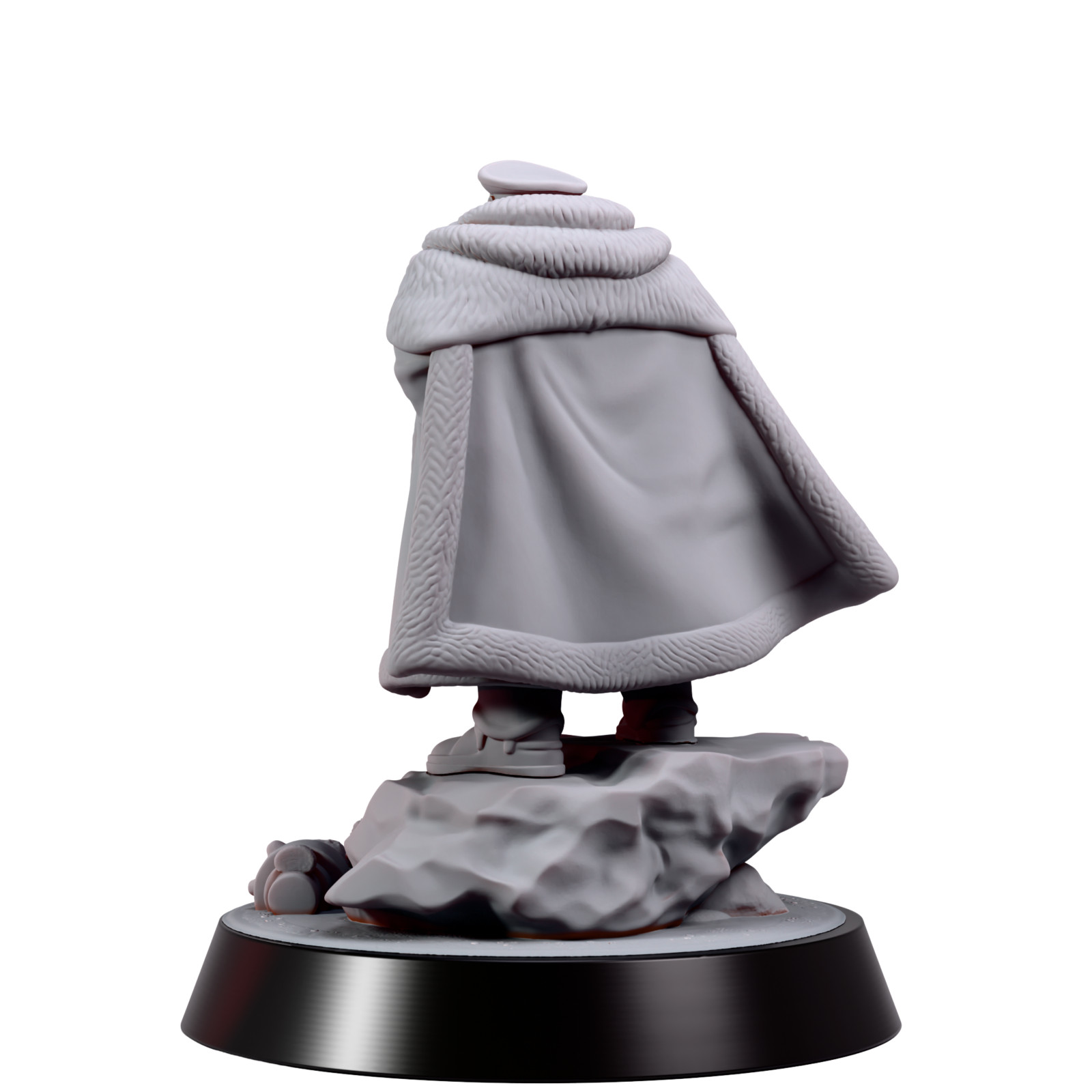 Grimdark Commissar General - Tabletop Sci Fi Proxy Wargaming Miniature