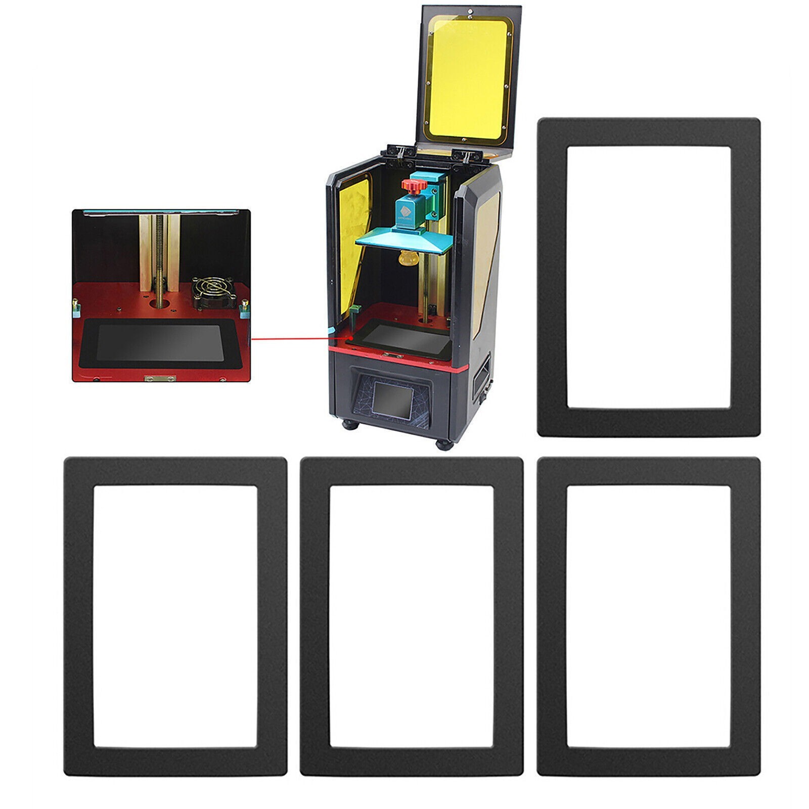 241x171mm FEP Film Protective Cover Pad Part for ANYCUBIC Photon S 3D Printers