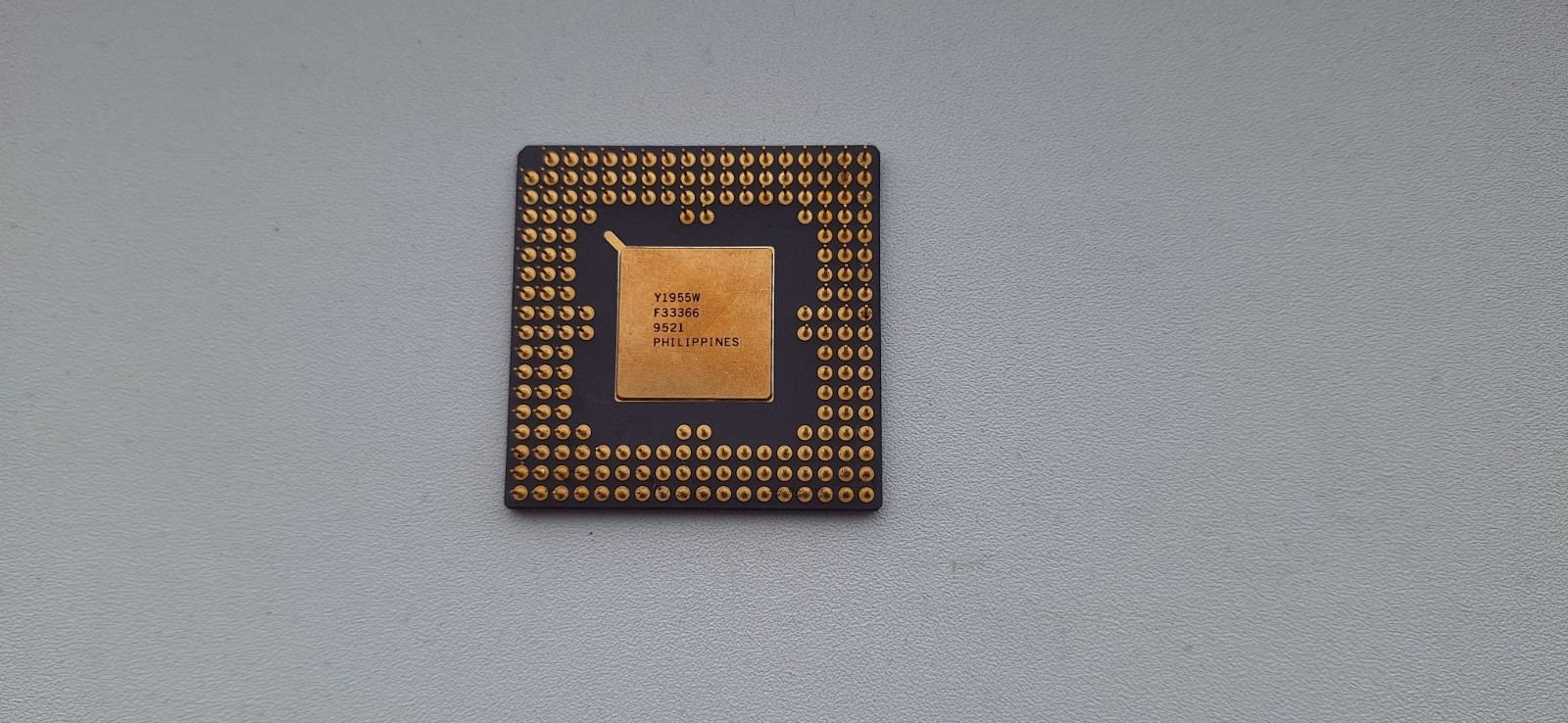 XILINX XC4010-5 PG191C rare uncommon vintage CPU GOLD