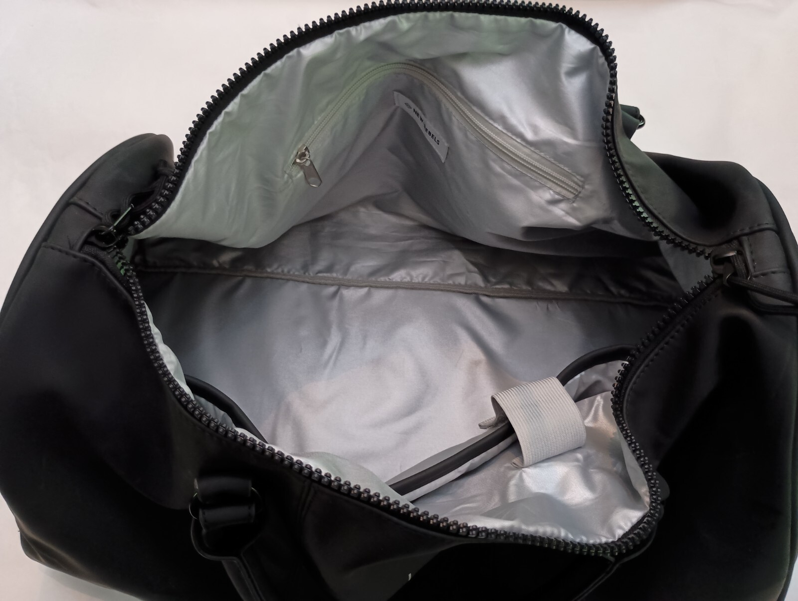 New Rebels MART Weekender Water Resistant Duffel Bag - Black
