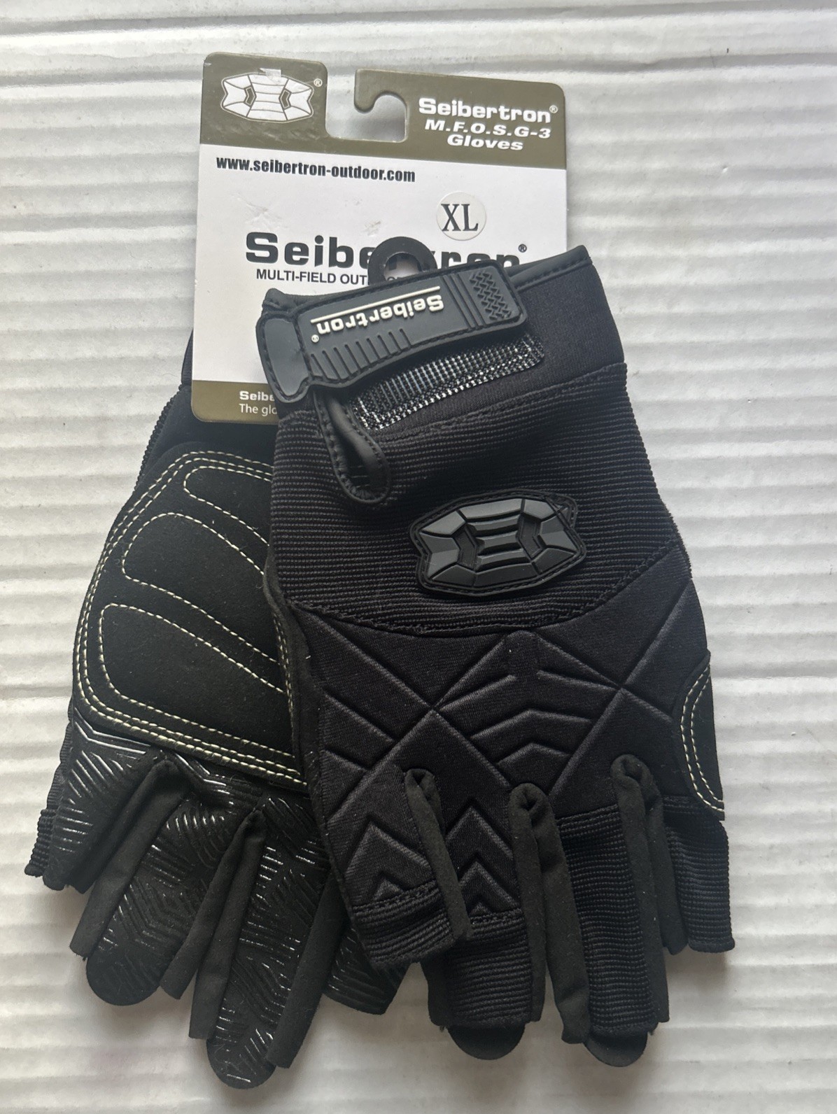 Seibertron® Multifield Outdoor Sports Gloves-3 Black ~ XL ~ Adult
