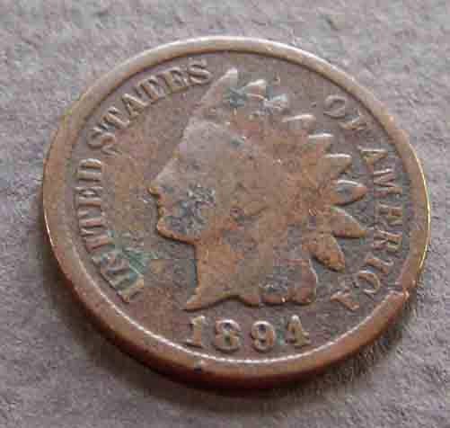 1894 indian head cent #5