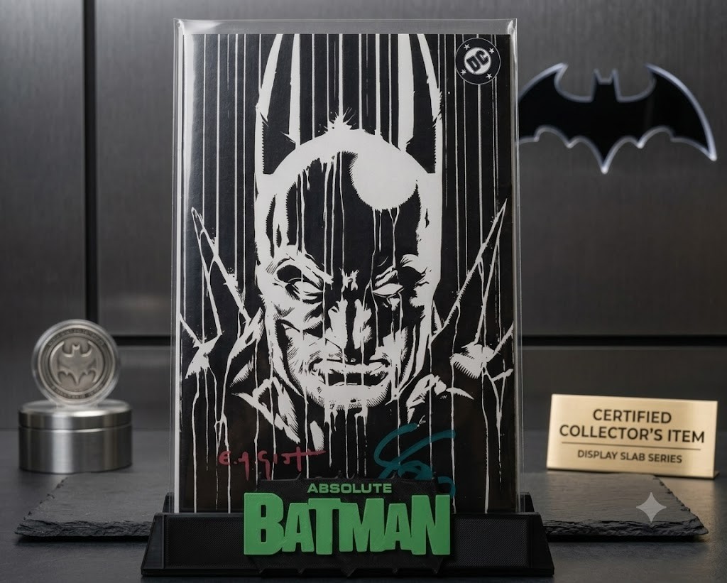 Absolute Batman Comic Book Display Stand for Graded CGC, CBCS Books..STAND ONLY