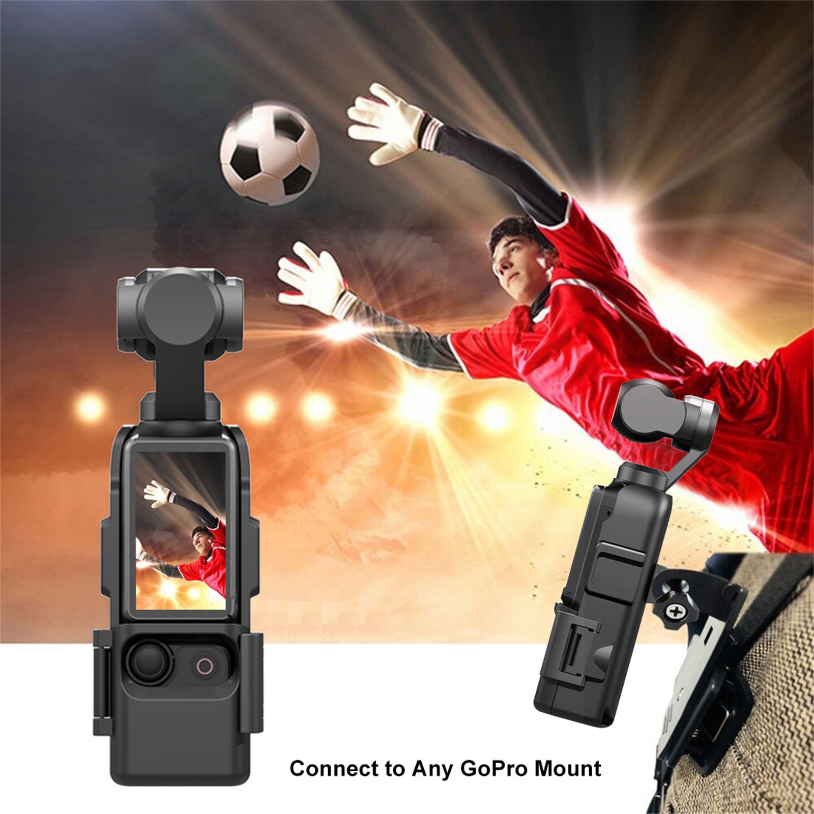 Camera Protective Frame Case Housing for DJI Osmo Pocket 3 Expansion Adapter