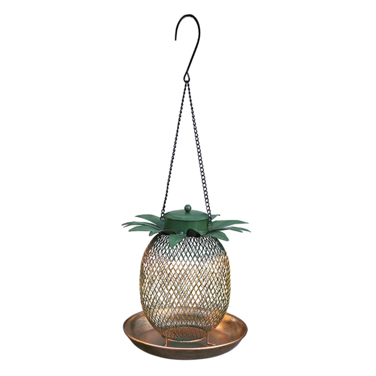Drip Depot Metal Pineapple Bird Feeder