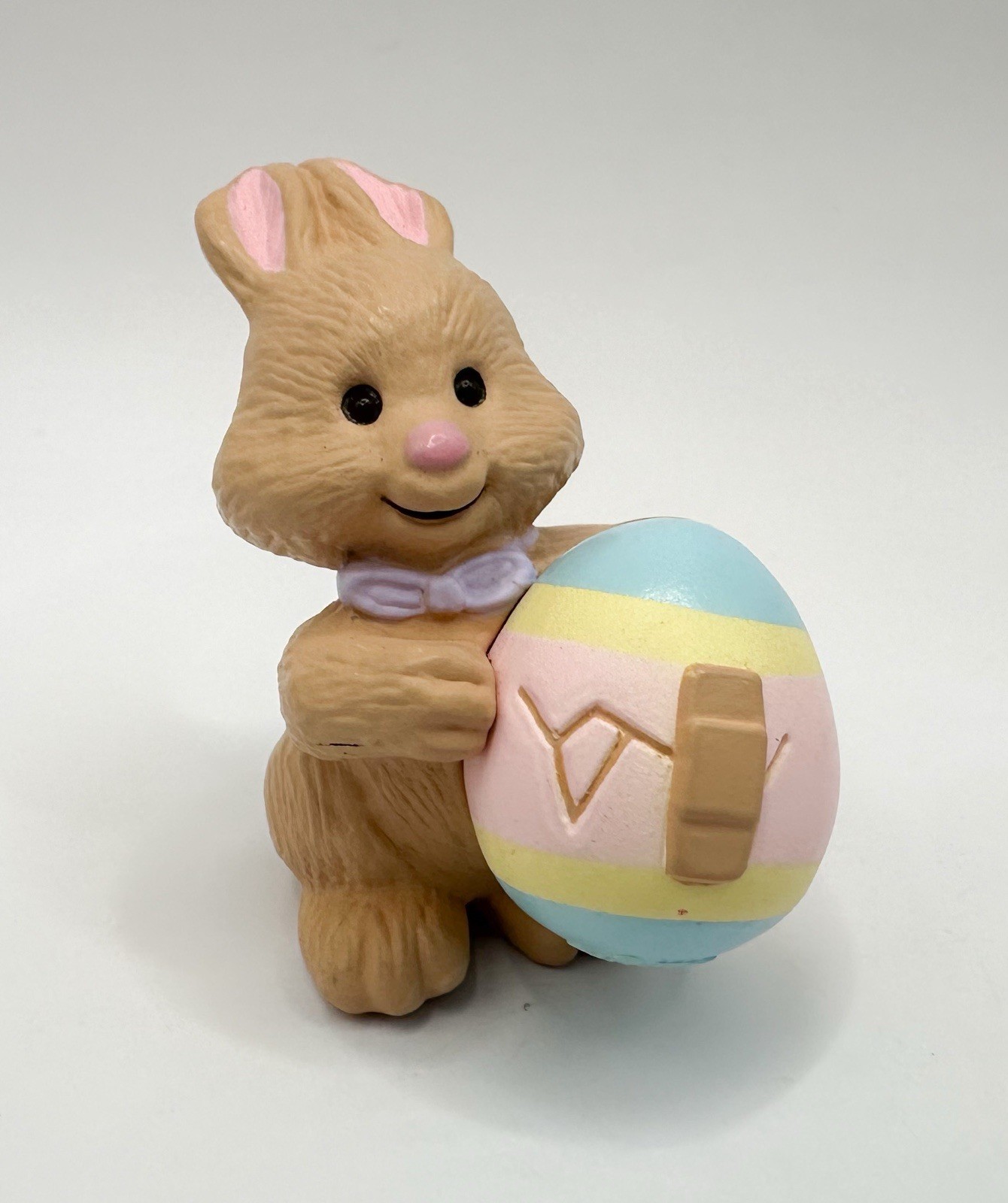 Hallmark Merry Miniatures Bunny With Easter Egg 1992  - Combined Shipping