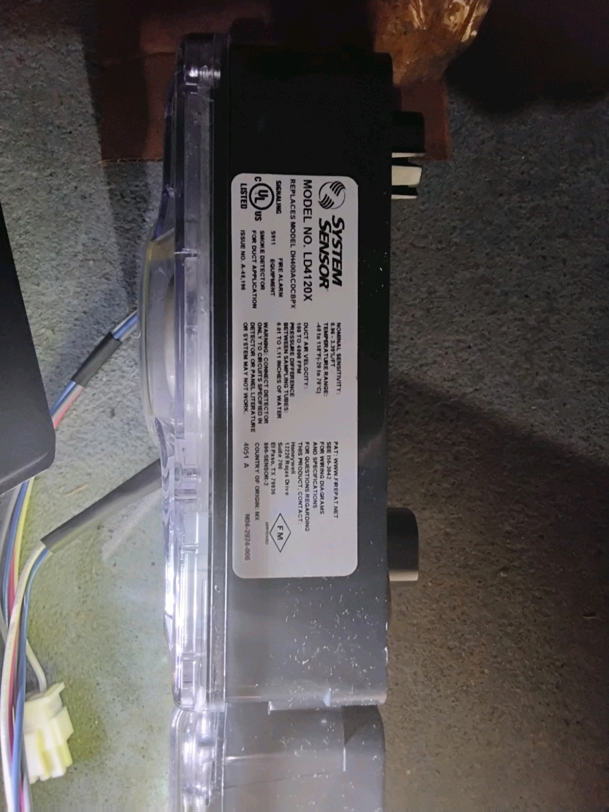 System Sensor LD4120X
