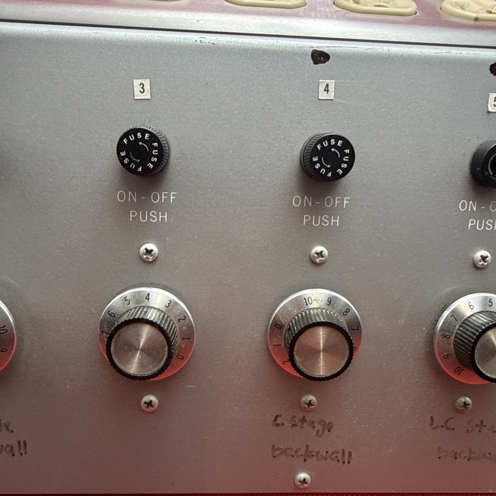 Olesen Six-pac Stage Lightning Controller 6 Channel -600w For Parts Only