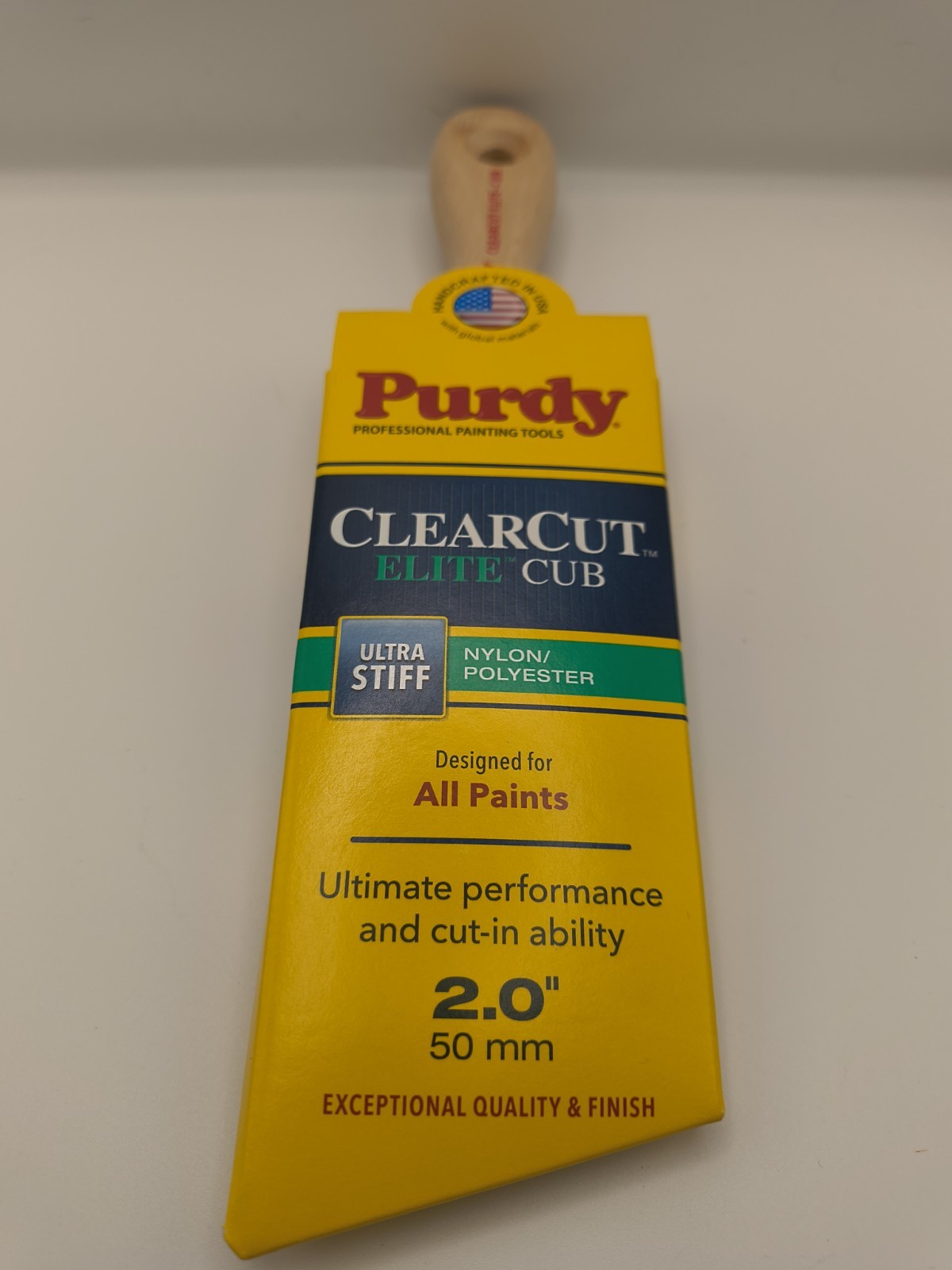 Purdy Clearcut Elite Cub Nylon/Polyester Paint Brush 2 inch ships free