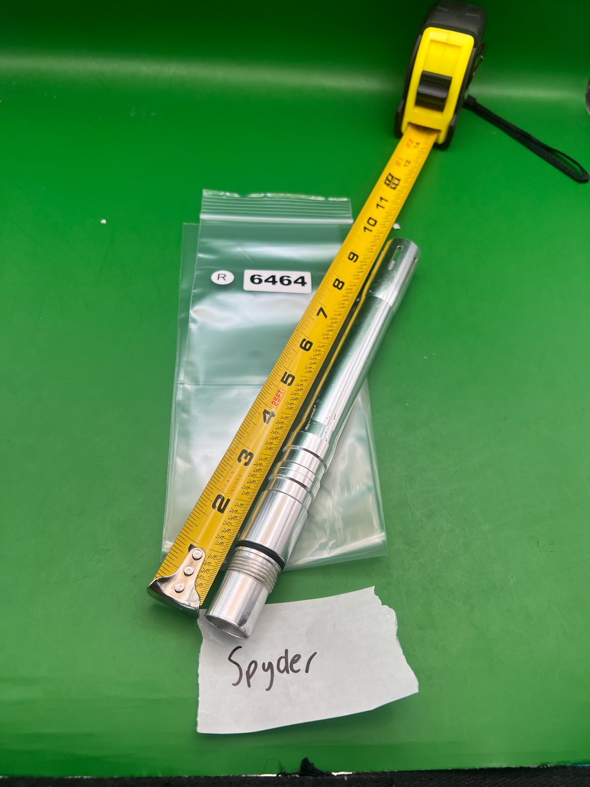Spyder Aluminum Barrel Silver 12in .688 Bore